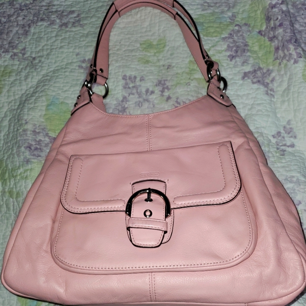 Pink Coach bag